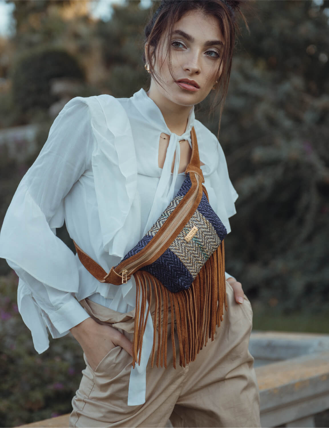 GONZO FRINGE BELT BAG
