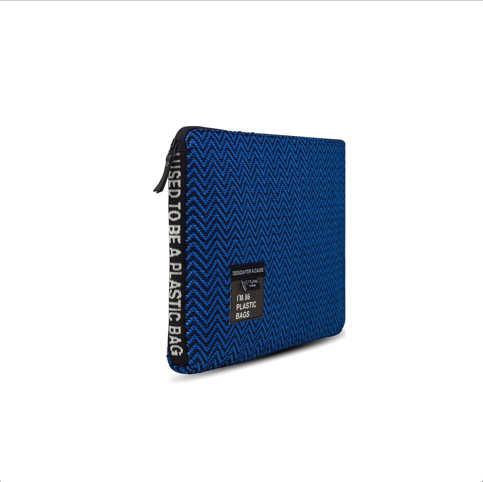 REBEL COLLECTION ZIGZAG BLUE 15"